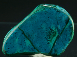 Chryzokola, malachit  (ang. Chrysocolla)