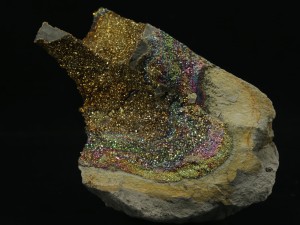 Piryt tęczowy (ang.   Rainbow pyrite)
