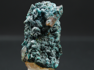 Chryzokola, kwarc (ang. Chrysocolla)