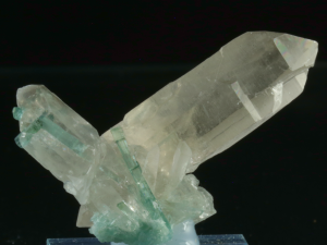 Turmalin elbait, kwarc ( ang. Turmaline, quartz)